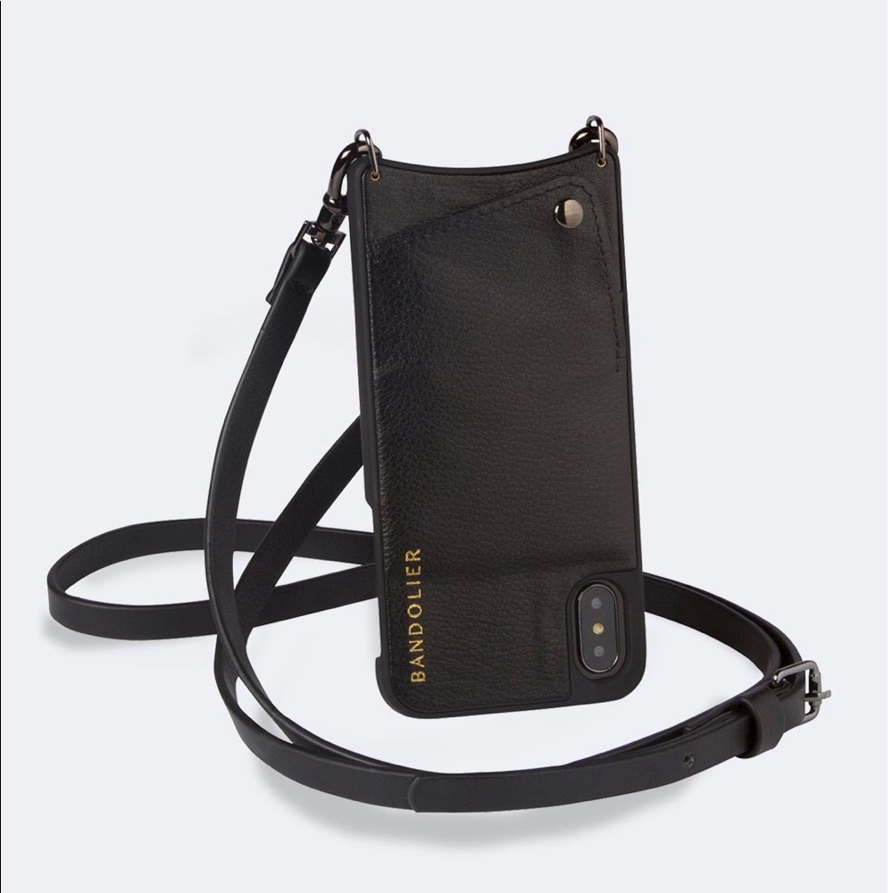 NWT Bandolier Emma Crossbody iPhone XR case.